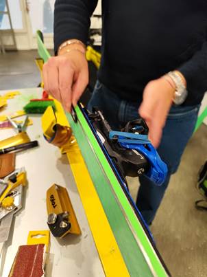 Lavorazione a mano libera con diamante