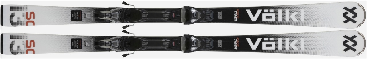 Völkl -Racetiger SC + VMotion 12 GW Black